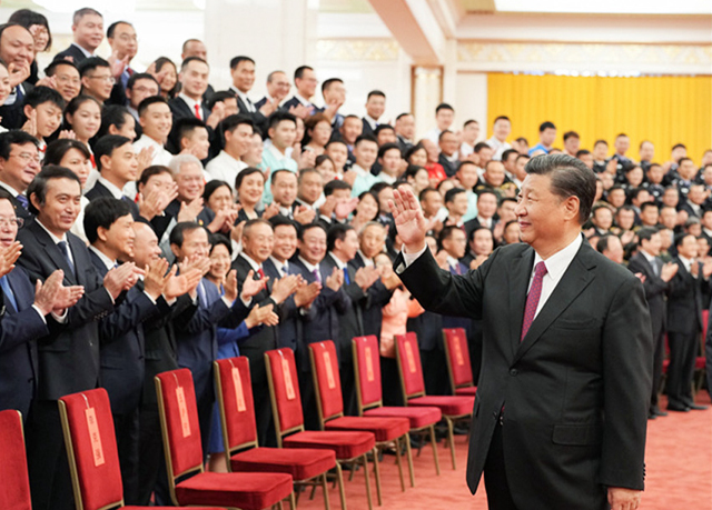 習(xí)總書記親切會見慶祝活動籌辦工作各方面代表
